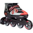 Nijdam Inline Skates - Παγοπέδιλα Combo "Red Raider" Size: 29-32 N14AC01