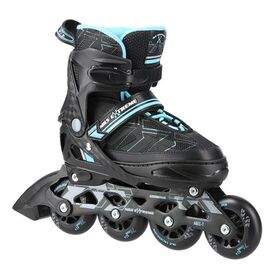 Αυξομειούμενα Πατίνια Roller NA 11002 Μαύρο/Μπλε IN-LINE SKATES NILS EXTREME Large(39-42)