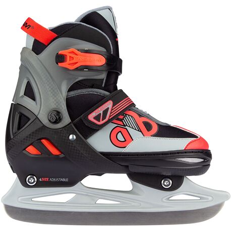 Nijdam Inline Skates - Παγοπέδιλα Combo "Red Raider" Size: 33-36 N14AC01