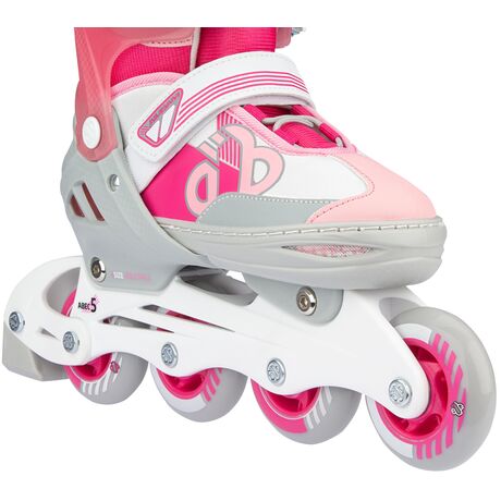 Πατίνια - Παγοπέδιλα Ρυθμιζόμενα Combo Bold Berry Inline Skates Nijdam N14AC02