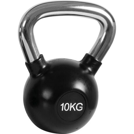 Kettlebell Rubber Cover Cr Handle 10Kg 90456