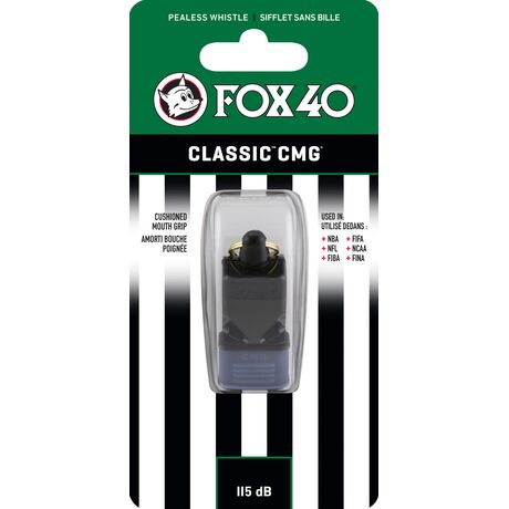 Σφυρίχτρα FOX40 Classic CMG Μαύρη 96000008